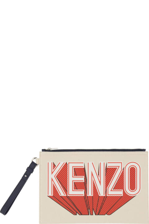 Kenzo Clutches for Women Kenzo Clutch Bag With Logo