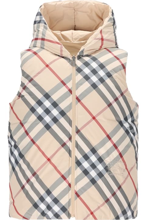 Burberry Topwear for Girls Burberry Reversible Zipped Padded Gilet