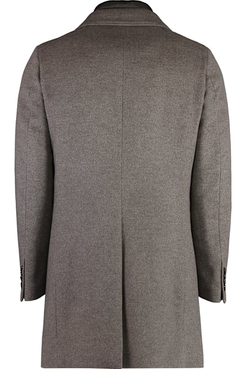Homeware Moorer Harris Wool And Cashmere Coat