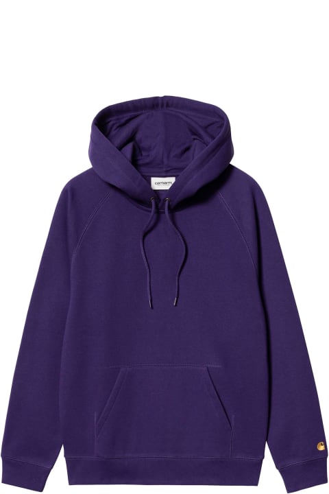 Carhartt Fleeces & Tracksuits for Men Carhartt Purple Cotton Hoodie
