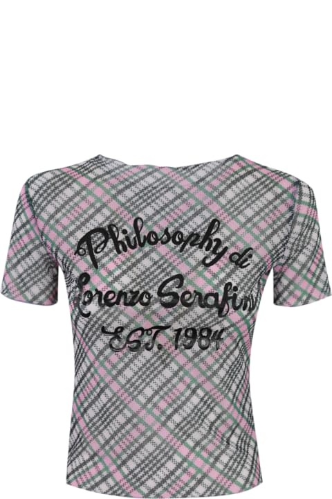 Clothing for Women Philosophy di Lorenzo Serafini Top With Logo Print