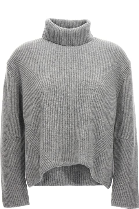 Pinko for Women Pinko Turtleneck Sweater In Wool And Cashmere