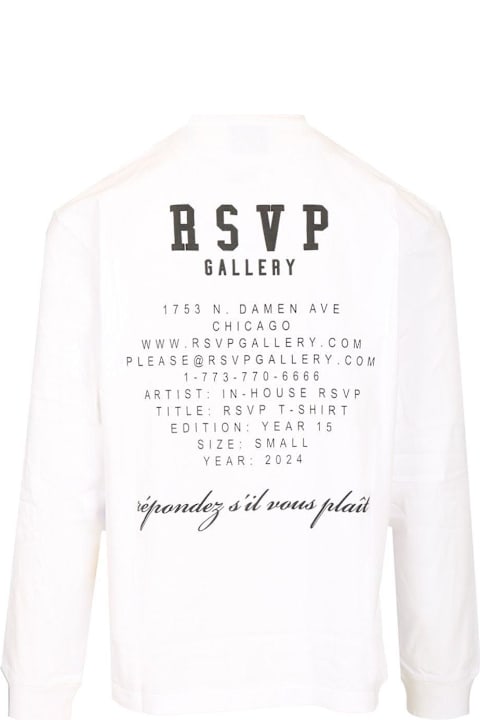 AGOLDE for Kids AGOLDE X Rsvp Gallery Long-sleeved Crewneck T-shirt