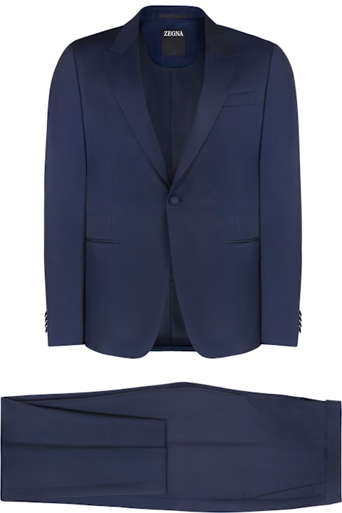 Zegna Suits for Men Zegna Wool Blend Two-piece Suit
