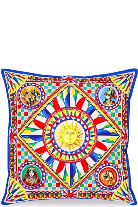 Home Décor Dolce & Gabbana Small Cushion Carretto