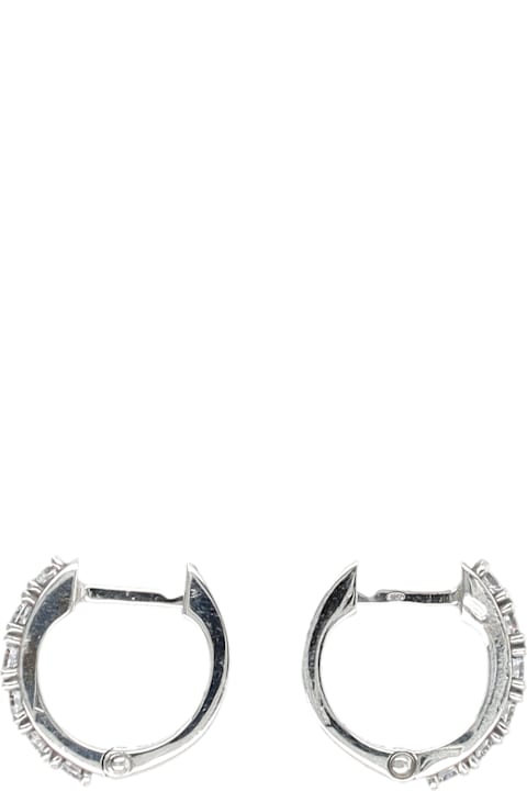 Emanuele Bicocchi for Kids Emanuele Bicocchi Crystal Hoop Earrings