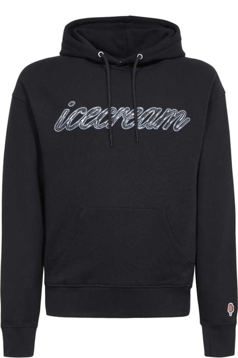 Icecream for Men Icecream Logo Print Hoodie