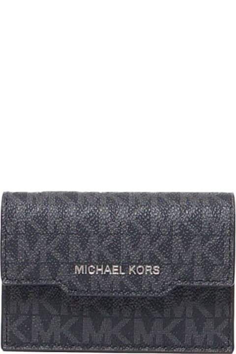 Michael Kors Luggage for Women Michael Kors Hudson Signature Logo Accordion Card Holder