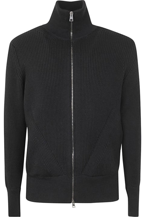 Nuur Sweaters for Men Nuur Ribbed Camionaire With Zip