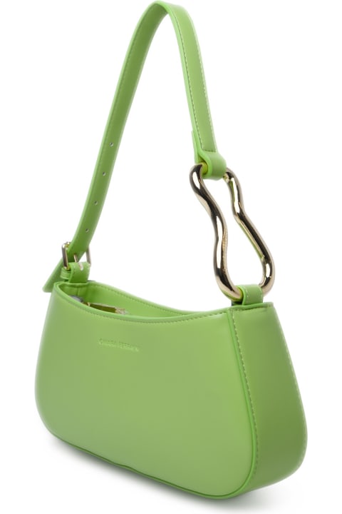 Totes for Women Chiara Ferragni 'cfloop' Green Polyester Bag