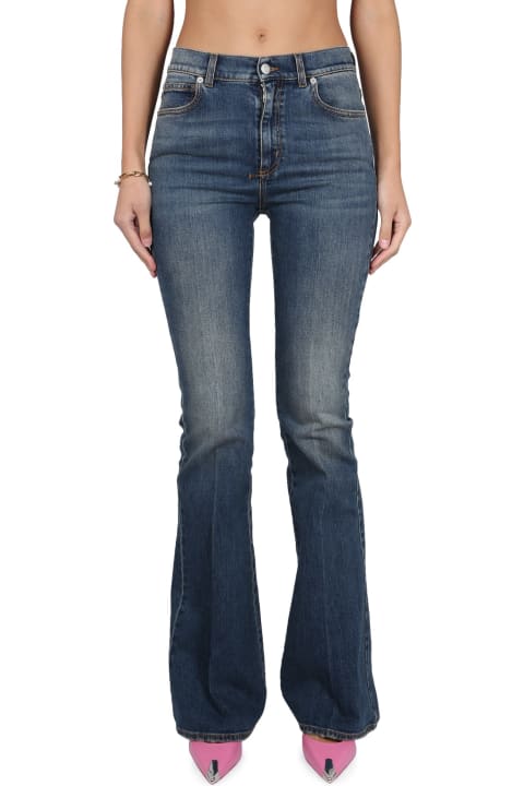 Jeans for Women Alexander McQueen Stretch Bootcut Flare Jeans