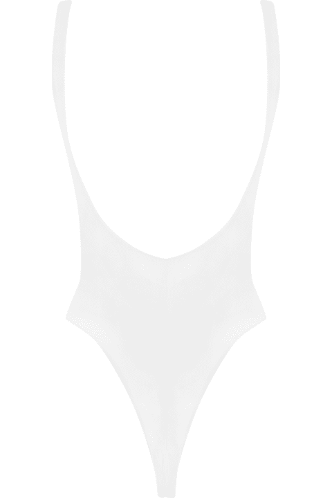 Elisabetta Franchi Women Elisabetta Franchi One-piece Swimsuit In Lycra And Rhinestone Logo