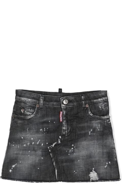 Dsquared2 Bottoms for Girls Dsquared2 Dsquared2 Skirts Black