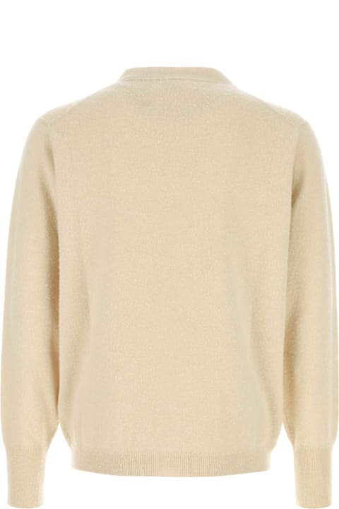 Maison Margiela for Men Maison Margiela Sand Cashmere Blend Cardigan