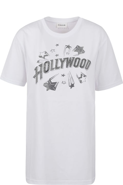 ウィメンズ新着アイテム Parosh Parosh Colly White Cotton T-shirt
