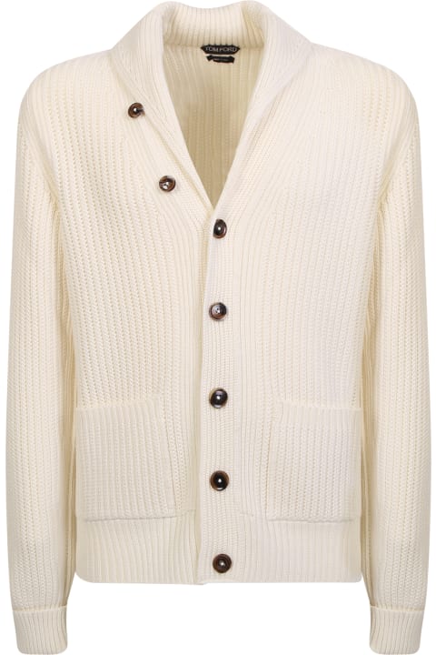 Wool And Silk Cardigan. Soft And Enveloping Design, Classic And Refined; Ideal For Casual Looks
