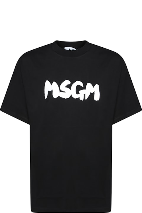 Tシャツ・カットソー MSGM SS25 SHIRT (3842MDE20 25736406) MSGM T-shirt With Logo | italist