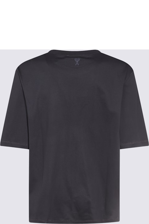 Ami Alexandre Mattiussi for Men Ami Alexandre Mattiussi Blue Cotton T-shirt