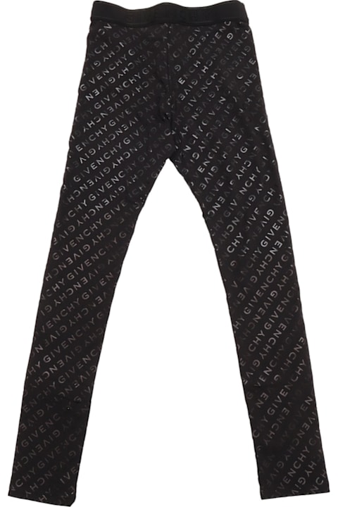 Givenchy لـ بنات Givenchy Logo-printed Stretched Leggings