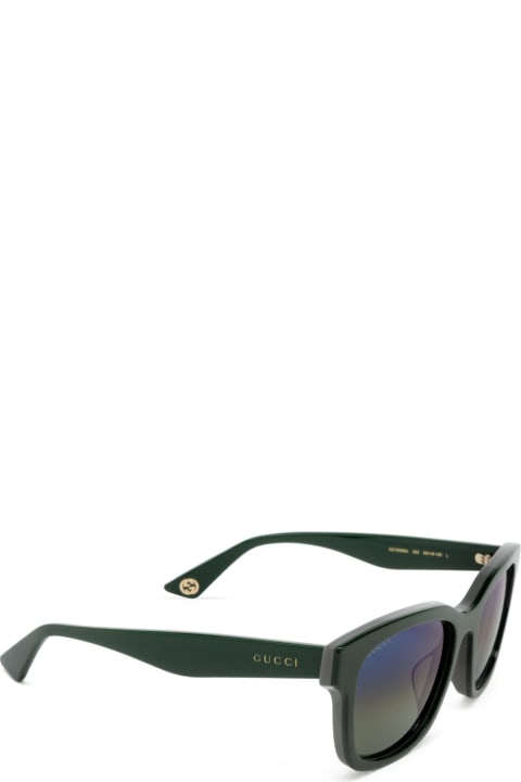 Accessories for Men Gucci Eyewear Gg1639sa Green Sunglasses