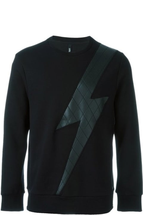 Neil Barrett for Men Neil Barrett Flash Design Sweatshirt