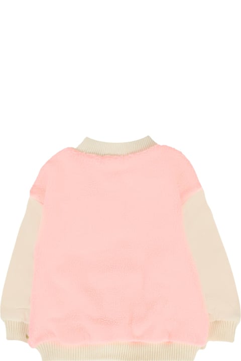 Homeware Billieblush Pink Bomber Jacket For Baby Girl With Sheep