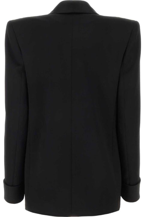 Saint Laurent Coats & Jackets for Women Saint Laurent Double-breasted Long-sleeved Jacket