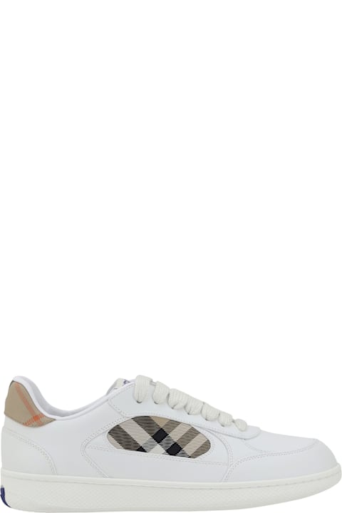 Fashion for Men Burberry Leather Sneakers