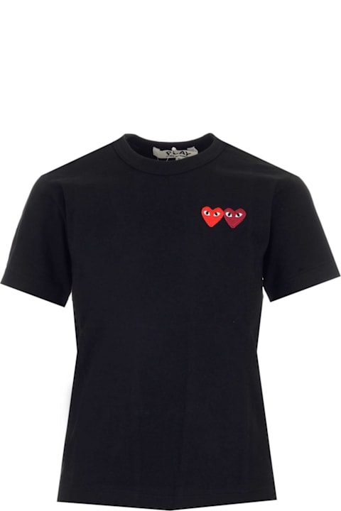 Homeware Comme des Garçons Play Multi Hearts T-shirt