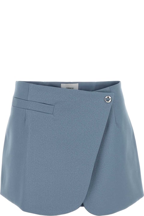 Coperni Skirts for Women Coperni Air Force Blue Polyester Mini Skirt