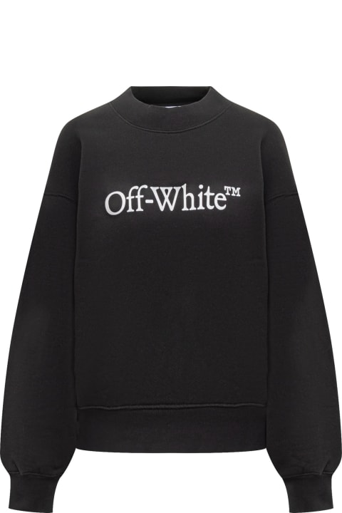 ウィメンズ Off-Whiteのフリース＆ラウンジウェア Off-White Sweatshirt With Logo