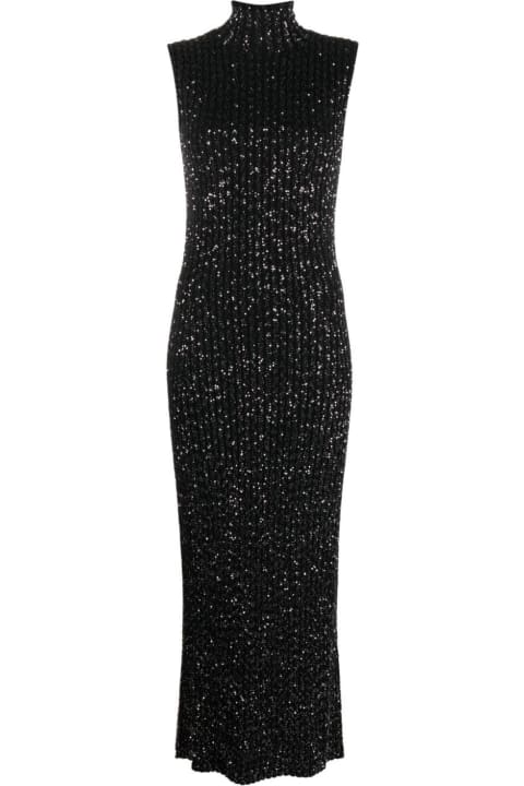 ウィメンズ Missoniのワンピース＆ドレス Missoni Black Sequinned Ribbed Dress
