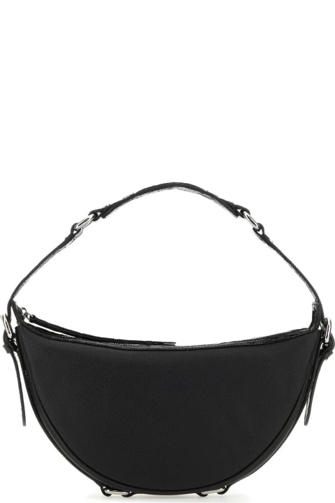 BY FAR for Women BY FAR Black Leather Gib Shoulder Bag
