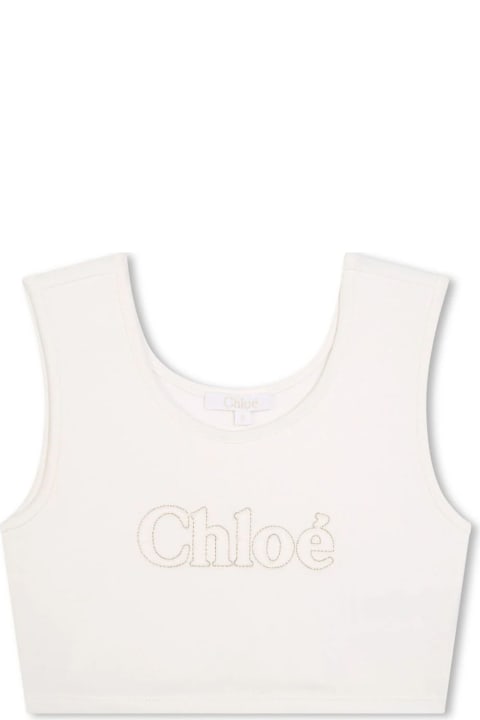 Sale for Girls Chloé Chloè Kids Top White