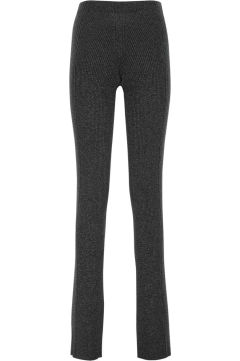 Dion Lee Pants & Shorts for Women Dion Lee Melange Black Polyester Blend Pant