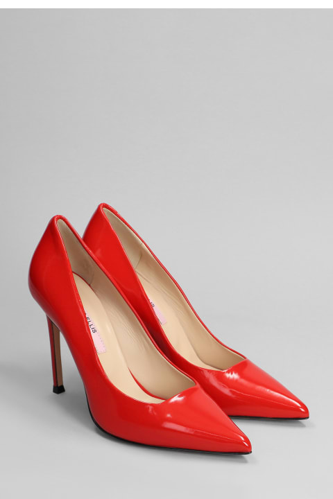Marc Ellis High-Heeled Shoes for Women Marc Ellis Pumps In Red Leather
