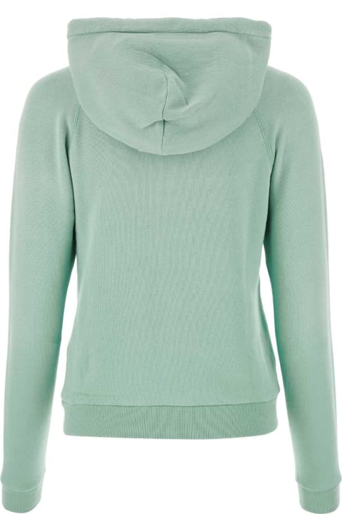 Fleeces & Tracksuits for Women Polo Ralph Lauren Sea Green Cottons Sweatshirt
