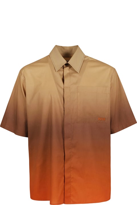 メンズ MSGMのシャツ MSGM Classic Short-sleeved Shirt