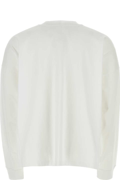 メンズ フリース＆ラウンジウェア The Row White Cotton Haru Oversize T-shirt