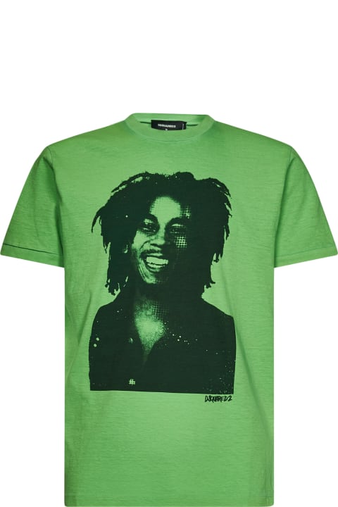 Dsquared2 Topwear for Men Dsquared2 Bob Marley T-shirt