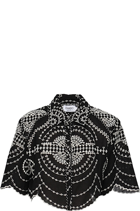 Charo Ruiz Topwear for Women Charo Ruiz Emmie Cropped Shirt
