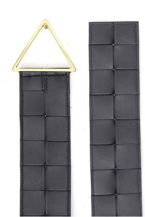 Belts for Women Bottega Veneta Braided Nappa Leather Belt