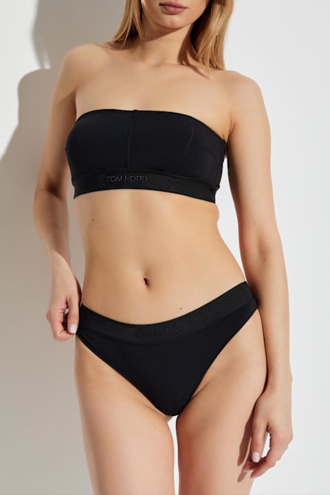 Underwear & Nightwear for Women Tom Ford Tom Ford Logo Thong