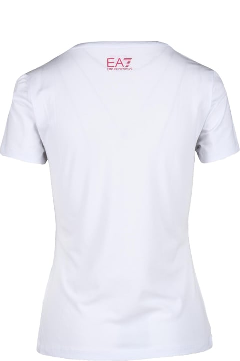EA7 Women EA7 Women's White T-shirt