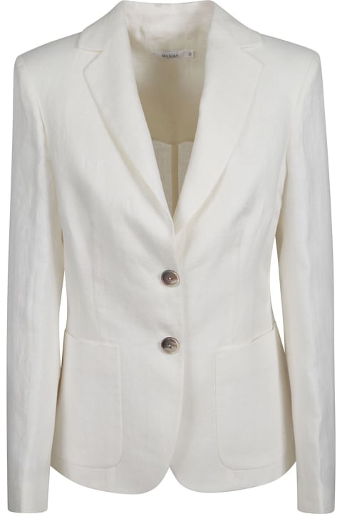Barba Napoli Coats & Jackets for Women Barba Napoli Two-button Fitted Blazer