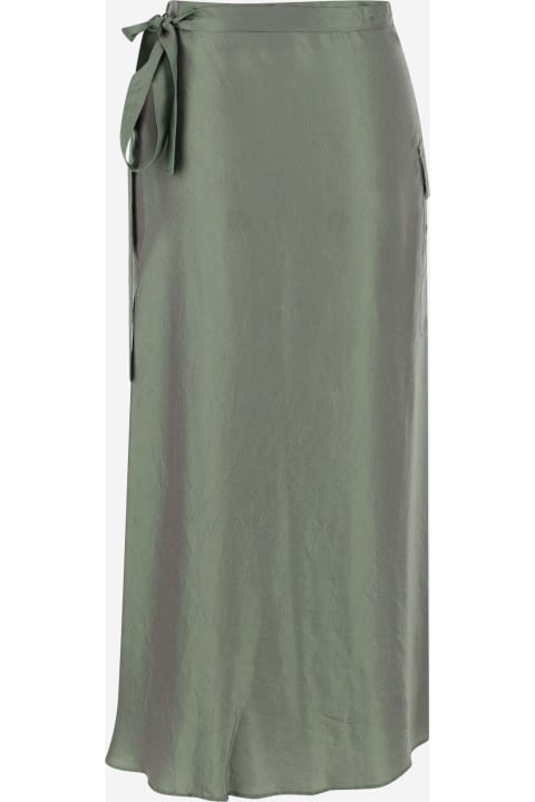 Aspesi for Women Aspesi Viscose Blend Long Skirt