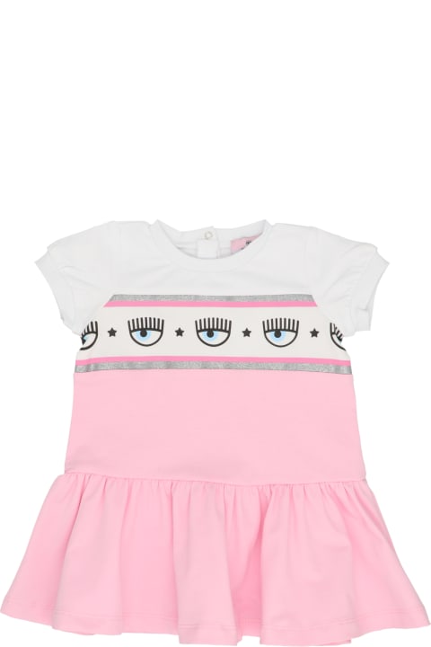 Chiara Ferragni Dresses for Baby Girls Chiara Ferragni 'maxi Logo Mania' Dress