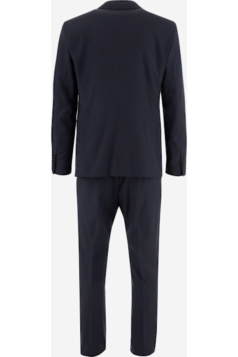 Suits for Men Tagliatore Stretch Wool Suit