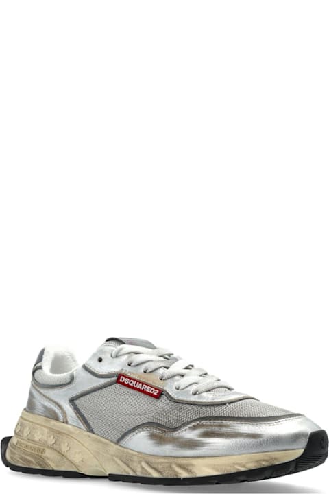 Homeware Dsquared2 Distressed Low-top Sneakers