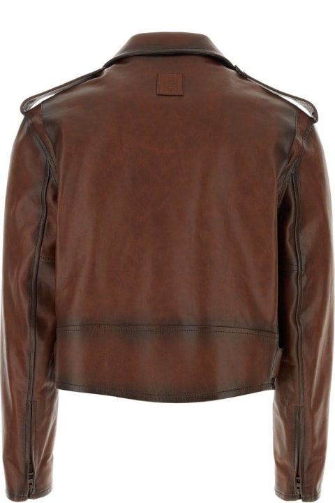 Trending Designers for Men Loewe Asymmetric Belted Zip-up Jacket